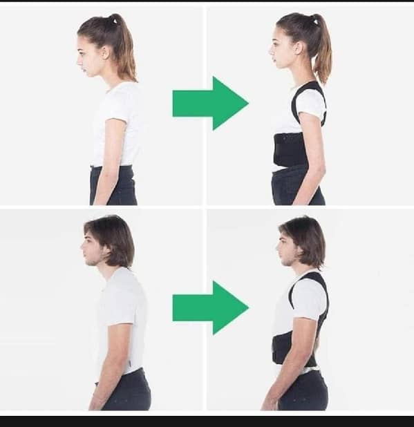 T  Real doctor plus adjustable posture support belt for men and women