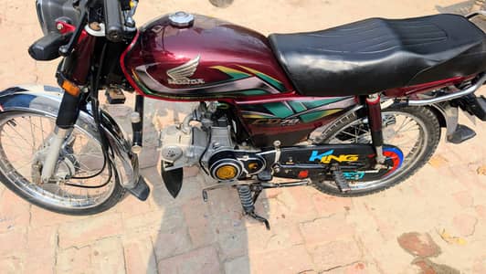 70cc bike 2022 like lush condition