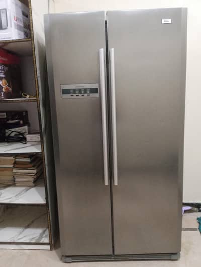 Haier double door fridge