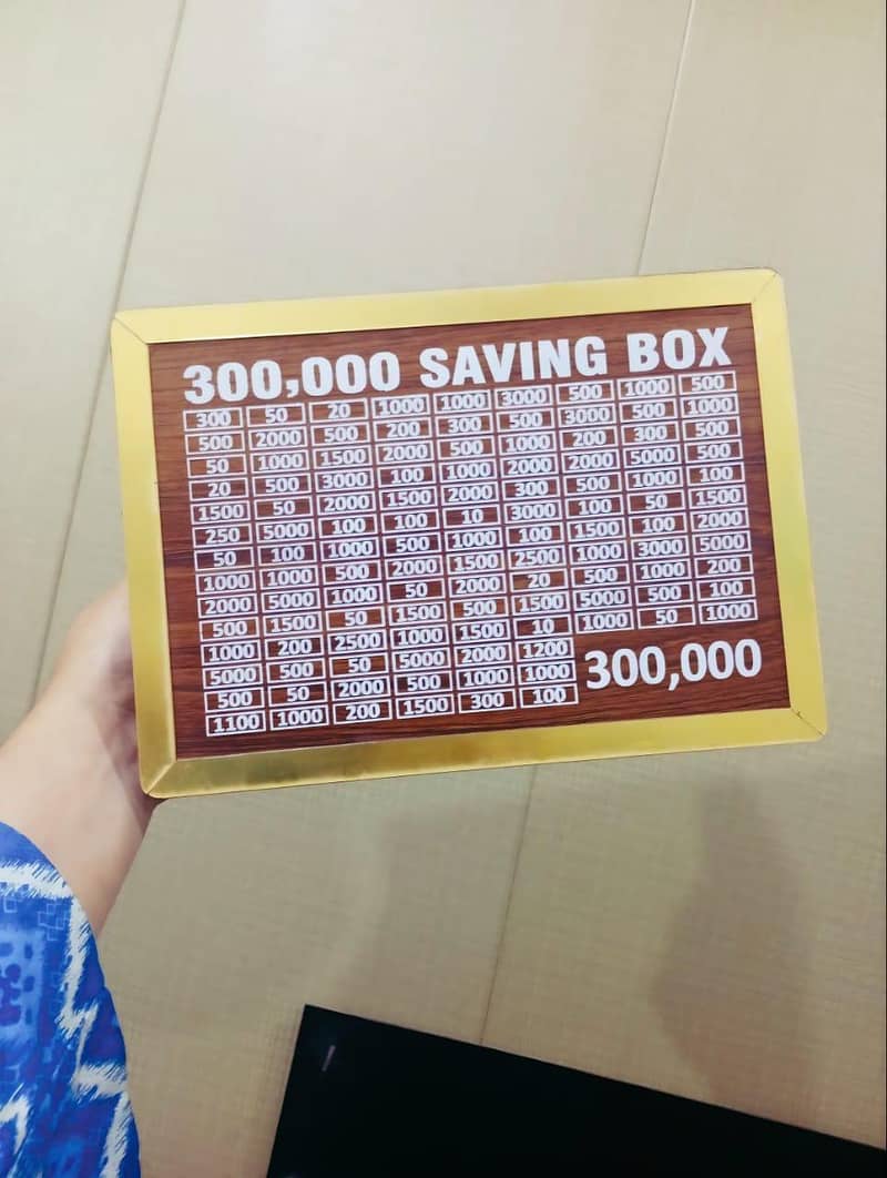 300,000 saving box 1