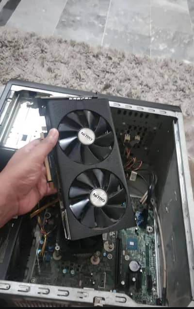 4gb graphics card Rx 470 condition neat and clean ha