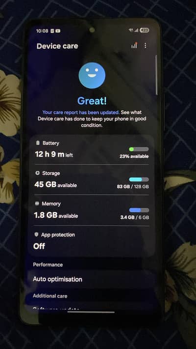 Samsung Mobile A53 5G 6gb 128gb