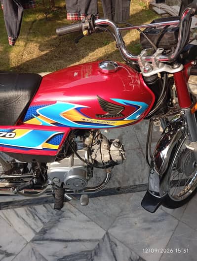Honda CD 70 | 2026 Model | Slightly Used Almost Brand New