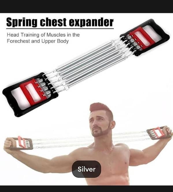 T  Fitness Wrist Forearm Adjustable Hand Grip Springs Chest Expander Strength Training Device