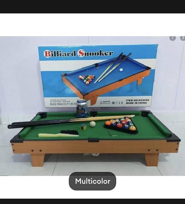 T  27 Inch Mini Table Top Pool Billiard Snooker Game For Kids
