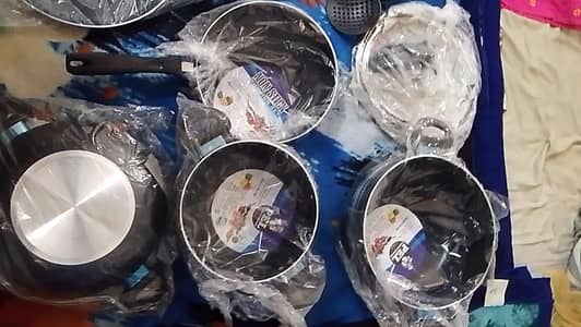 Non-stick cookware set 17 pcs