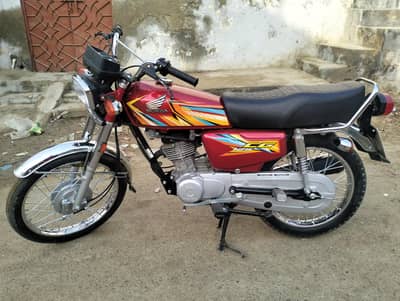 Honda CG 125 Model 2025 December advance 2026 Sticker
