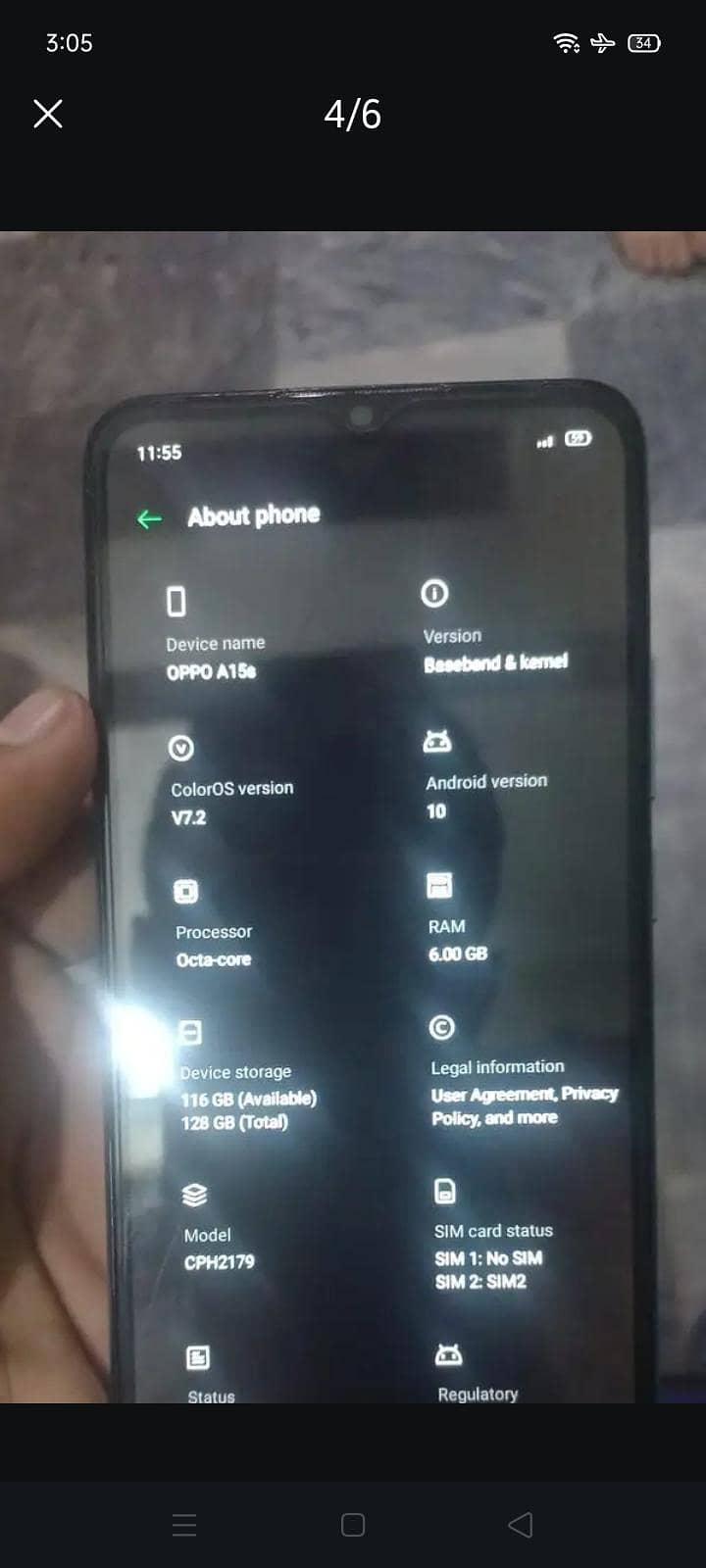 OPPO A15s 4