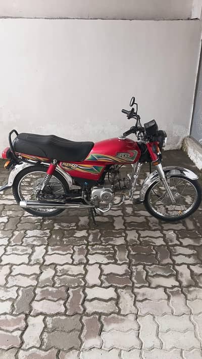 High Speed 70cc Bike for Sale – 2024 Model, Excellent Condition