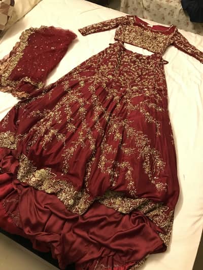 Faiza saqlain Original & Tabya original bridal lehenga dress