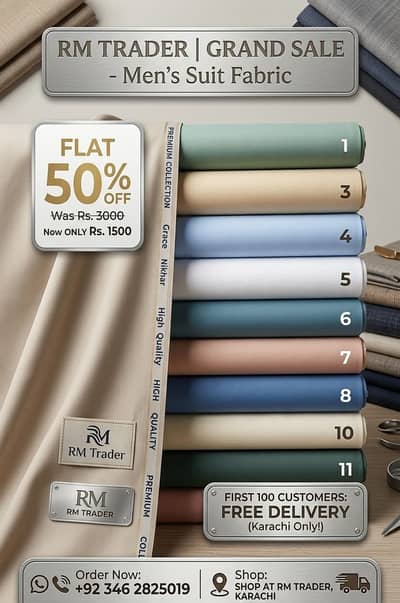 RM TRADER | GRAND SALE - Flat 50% OFF 