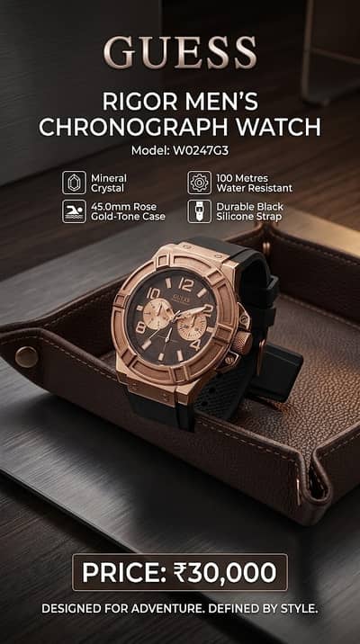 Guess Rigor Men's Watch Orignal