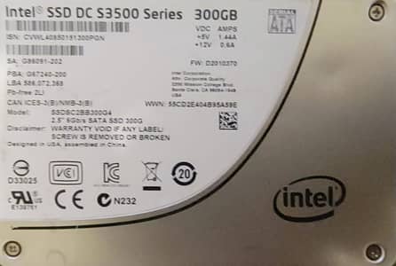 Intel  SSD 300GB OWC 0TB StudioStack Thunderbolt 5 HDMI TO Mini HDMI