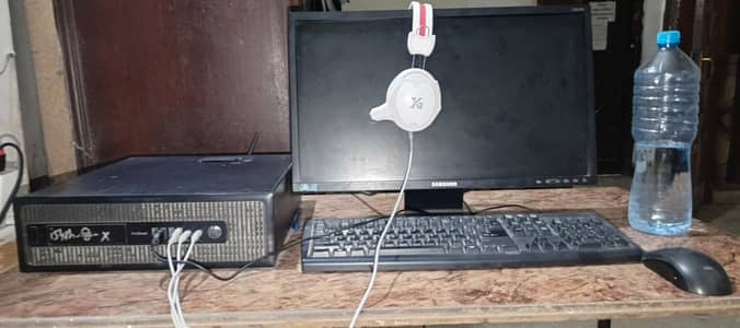 Core i5 4 generation 12gb ram and 256gb ssdl Samsung LCD 22 inch