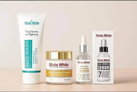 Gluta white 3 in 1 skin care for all types of skins