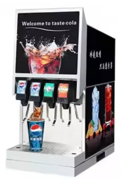 3-Valve Soda Fountain Machine / Commercial Beverage Dispenser for Sale