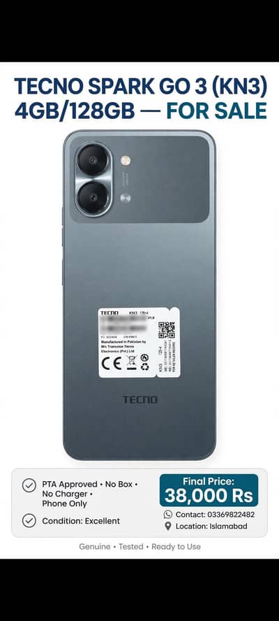Tecno Spark Go