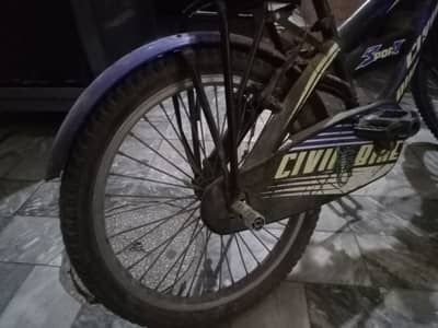 Used cycle with new tyre tube. Ready to ride. Demand 9000