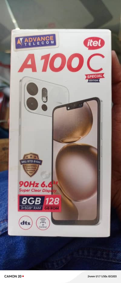Itel A100c 8/128 Box Pack