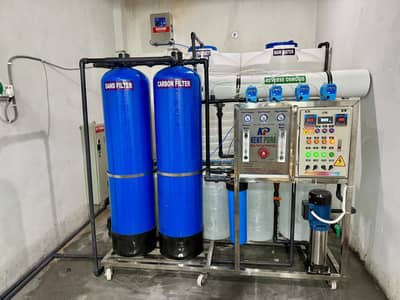 RO Plant 1 Ton Setup. Mineral Water