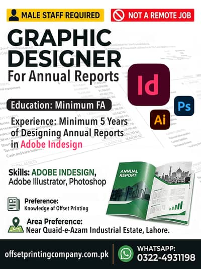 Graphics Designer Required