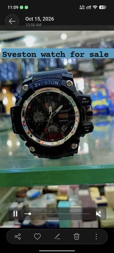 SVESTON WATCH NEWLY CONDITION FOR SALE URGENT