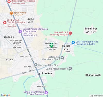 Near To Park Bahria Nasheman - Sunflower Residential Plot For Sale Sized 5 Marla