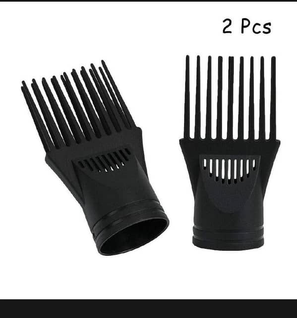 T  2 Pcs Hair Dryer Comb Nozzle for Big Hair Dryers Universal