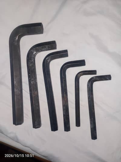 Brand new. Allen key set  (6 pieces)