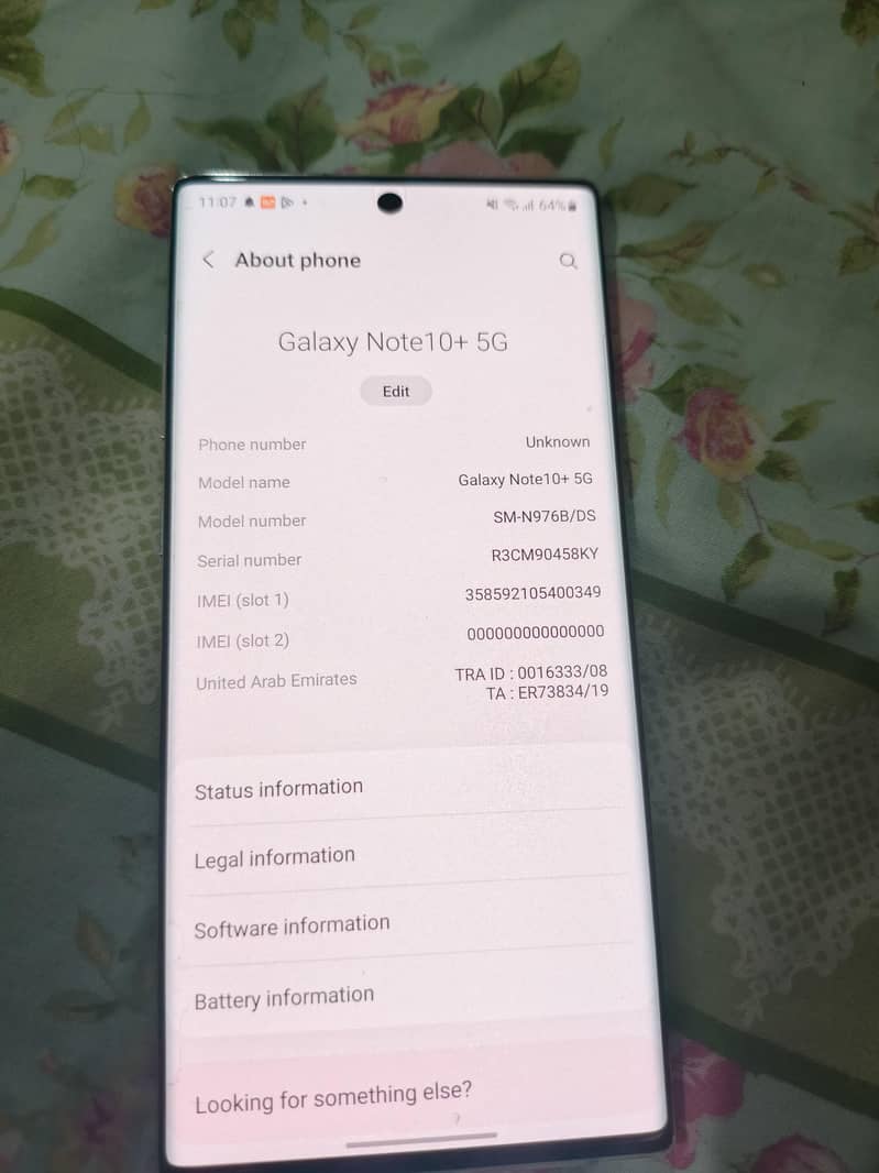 Samsung Mobile Note10 Plus 7