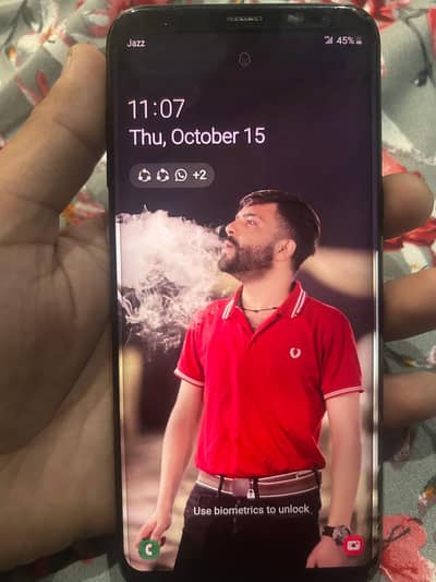 sumsang s8 plus condition 10.9 ha