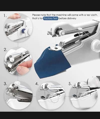 Mini portable hand sewing machine