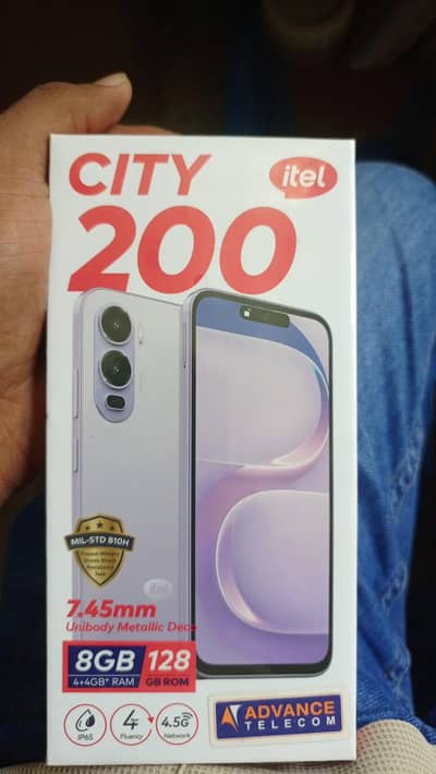 Itel City 200 (8/128) Box Pack
