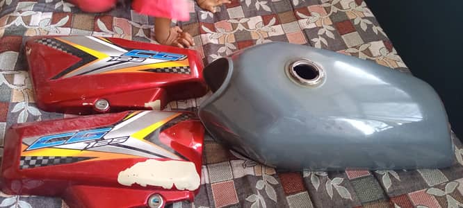 honda 125 tank tapy