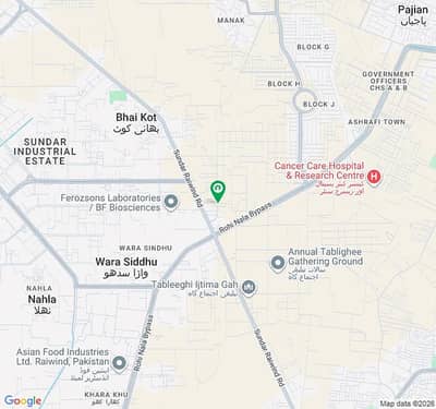 2 KANAL PLOT FOR SALE IN WAPDA FINANCE HOUSING SOCIETY - 60 FT ROAD - PRIME LOCATION -
