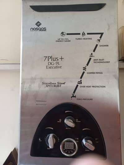 Nasgas Instant Gas Geyser – Slightly Used, Like New Condition