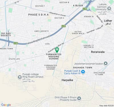 Good Location 5 Marla Residential Plot In Stunning Formanities Housing Scheme - Block LL Is Available For sale