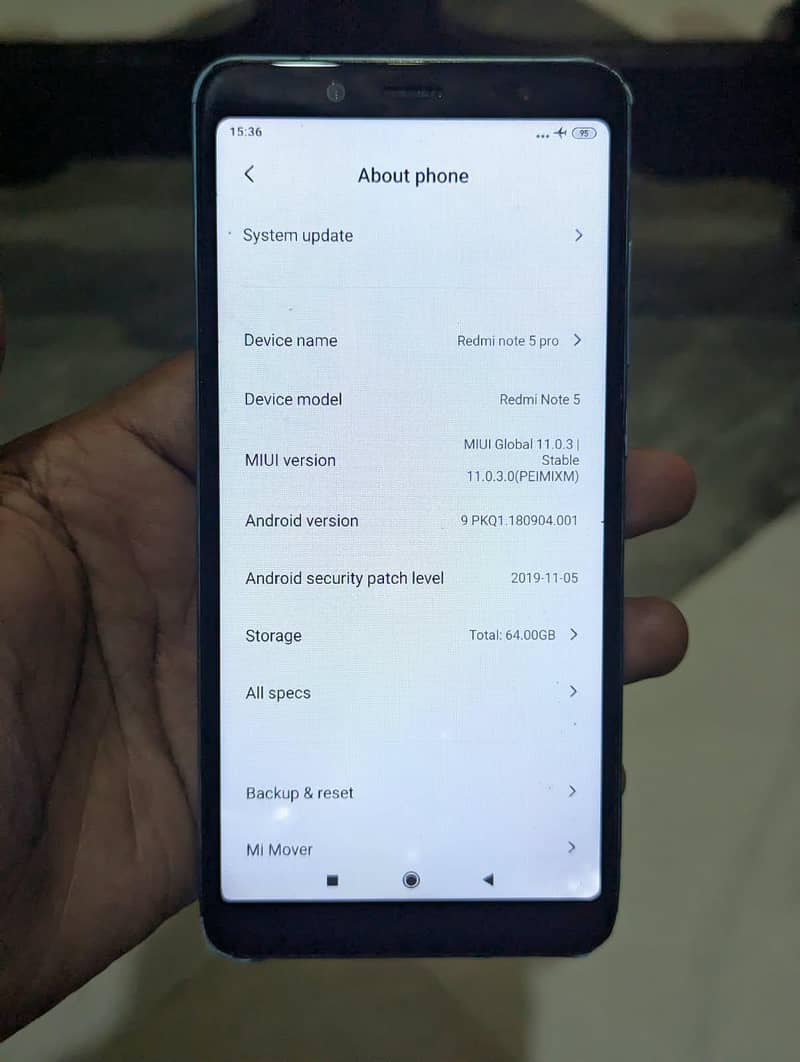 Xiaomi Redmi Note 5 Pro 1