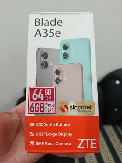 Zte Blade A35e neat and clean condition