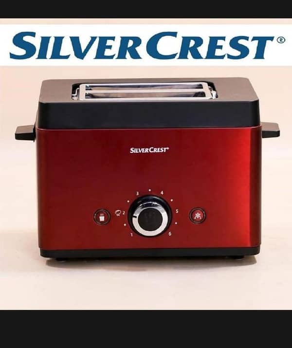 T  Silver Crest Electric Toaster 2 SLICE 850 watts
