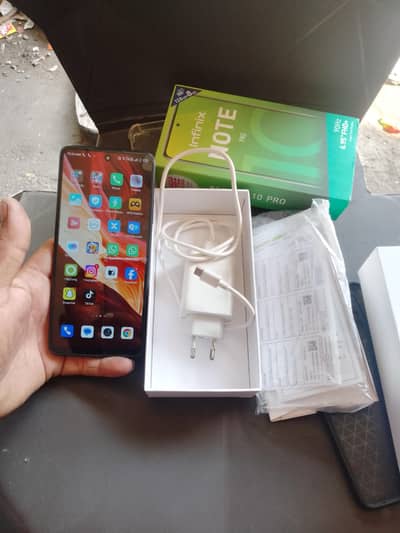 Infinix Note 10 Pro total original 8 ram 128 GB memory