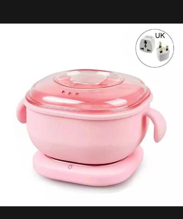 T  Portable Silicone Wax Warmer 400ML Foldable Wax Heater Hair Removal Wax Machine SPA Body Epilator Paraffin Wax Pot for Travel