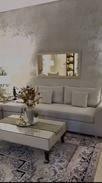 L-shaped sofa