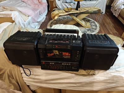 Sharp Twin Cassette 737 Model