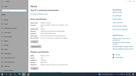 I-Life 5th Gen i3 - Ram 8gm I 2TB HDD Intel(R) Core(TM) i3-5005U