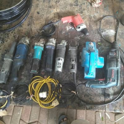 drill machine & grinder