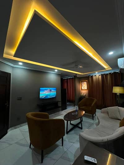 1 bed luxury furnished flat on per day rent