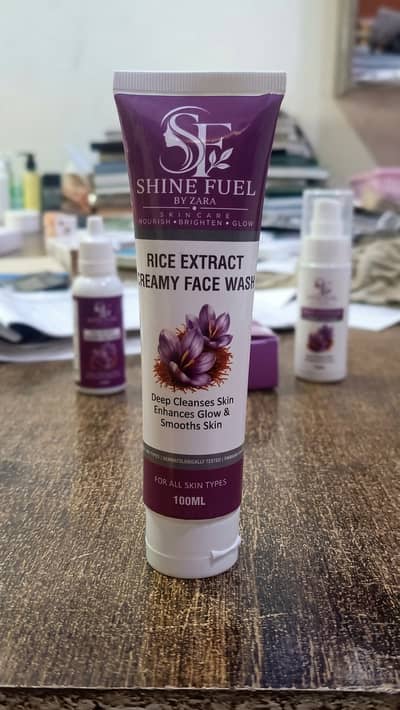 Shine Fuel By ZARA Creamy Face Wash (100ML)
