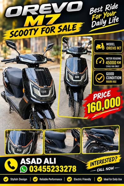 scooty for sale 4500km chali hai number laga hai