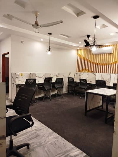 Furnished office for rent in Pia Main road for call centre and software house